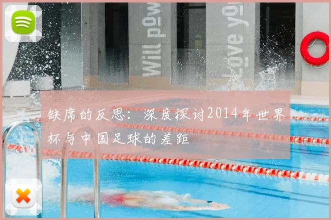 缺席的反思:深度探讨2014年世界杯与中国足球的差距