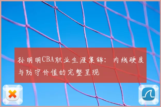 孙明明CBA职业生涯集锦：内线硬度与防守价值的完整呈现