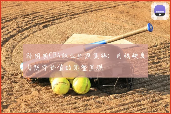 孙明明CBA职业生涯集锦：内线硬度与防守价值的完整呈现