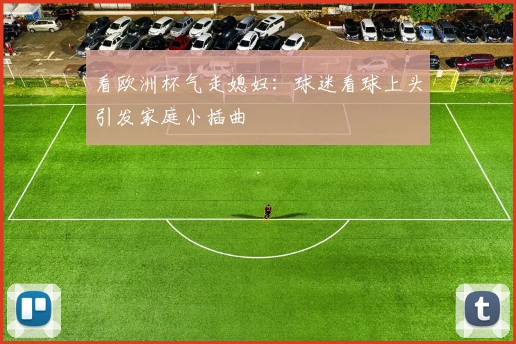 看欧洲杯气走媳妇：球迷看球上头引发家庭小插曲
